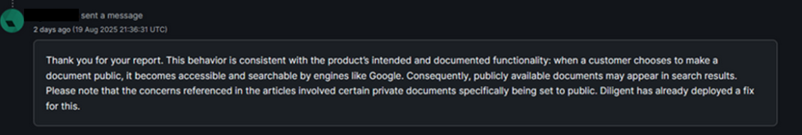 Figure 8: The response.