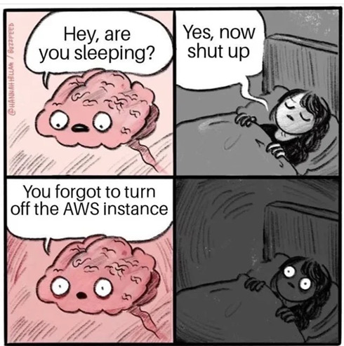 AWS bill example