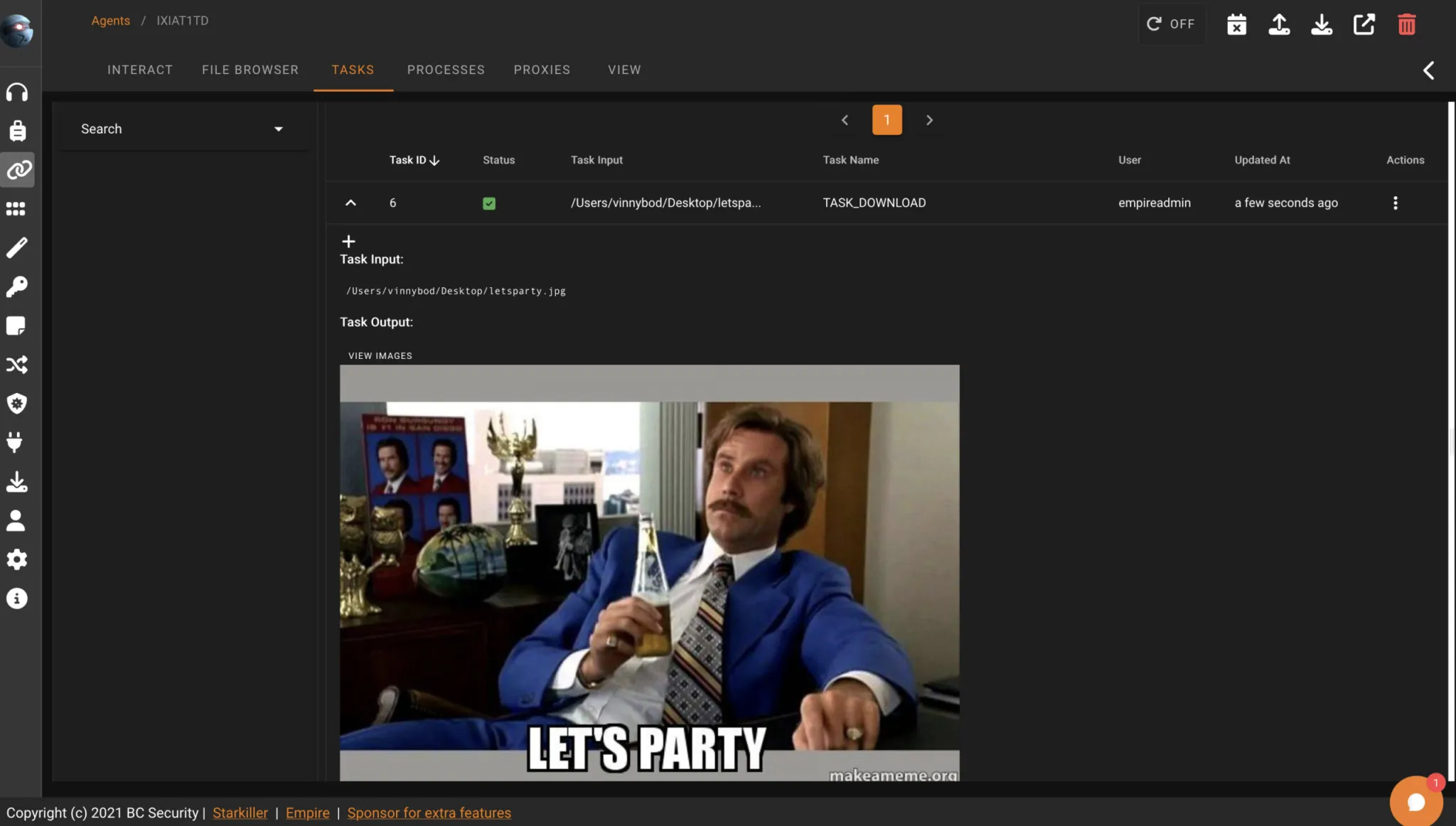 Starkiller Image Preview