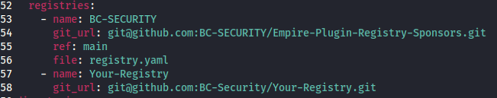 Plugin Registry Example